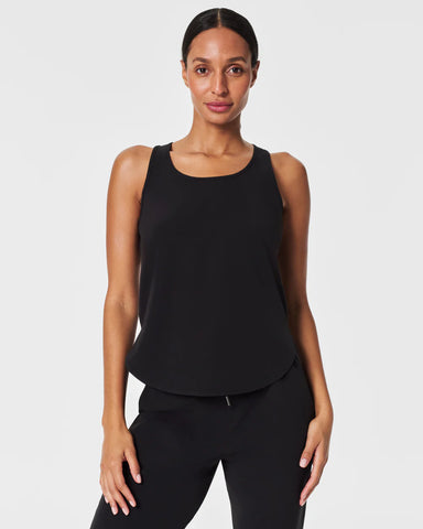 Spanx On the Move Curved Hem Tank