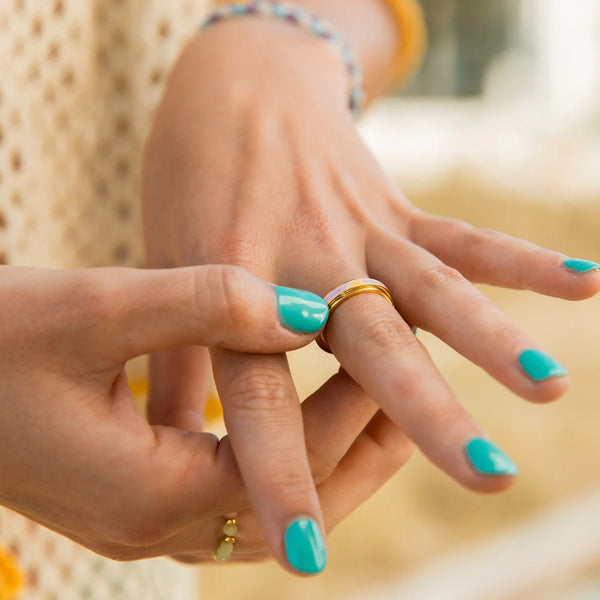 Puravida Tie-Dye Fidget Ring