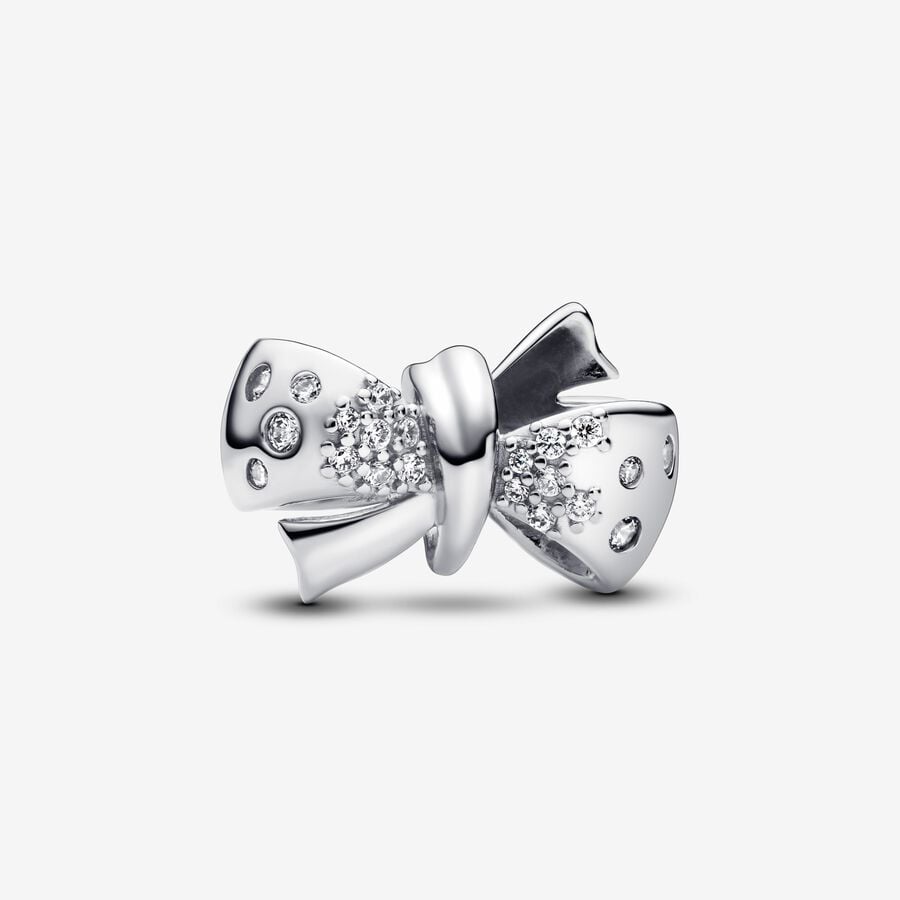 Pandora Sparkling Bow Charm