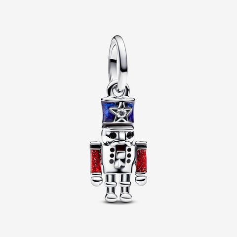 Pandora Moveable Nutcracker Dangle Charm