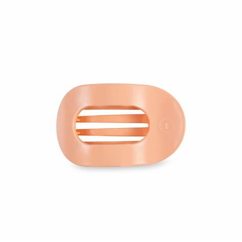 Teleties Flat Round Hair Clip- Small