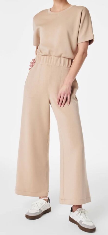 Spanx Air Essentials Cropped Wide Leg Jumpsuit